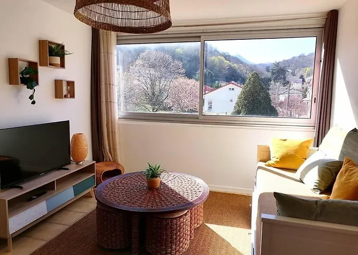 Appartement F2 Lumineux Avec Vue- Puy-de-dome A 10 Min - Parking Gratuit *
