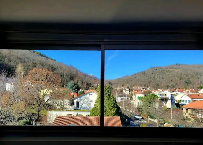 Appartement F2 Lumineux Avec Vue- Puy-de-dome A 10 Min - Parking Gratuit *