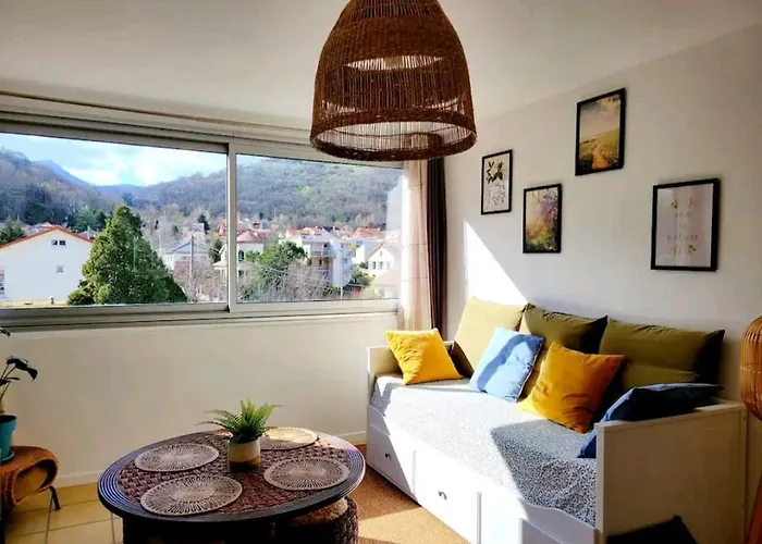 Appartement F2 Lumineux Avec Vue- Puy-de-dome A 10 Min - Parking Gratuit *